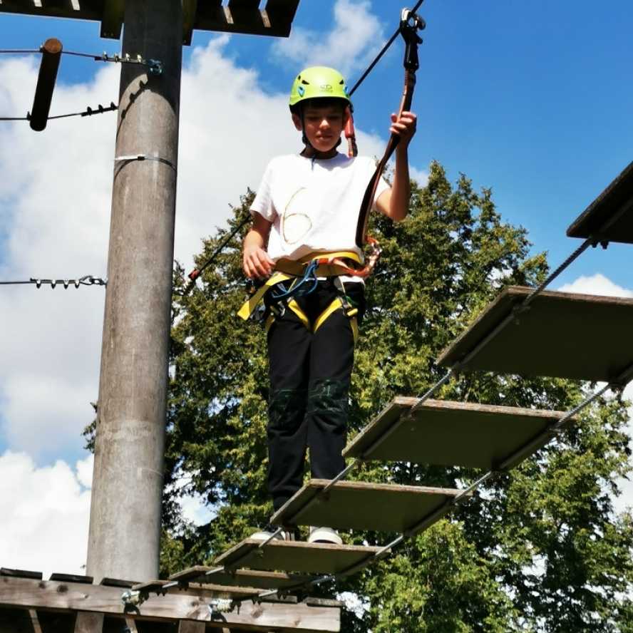 Tábor v půlce