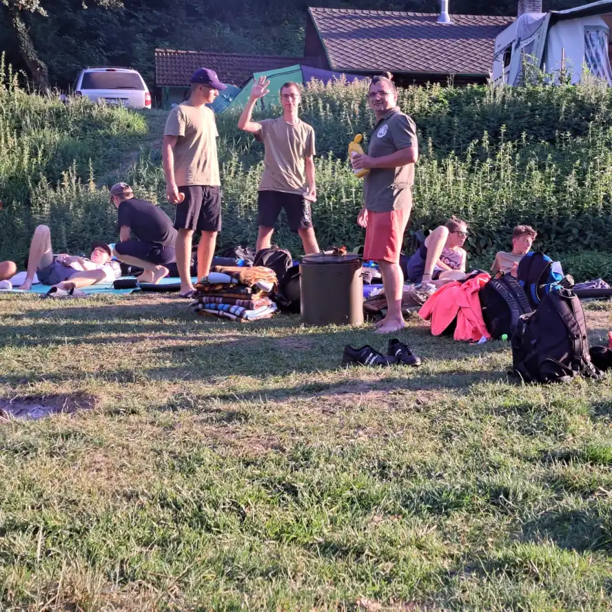 Junioři vyrazili na triatlon