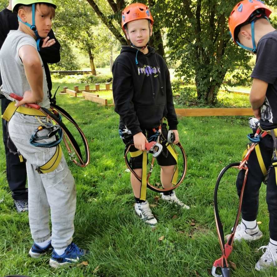 Tábor v půlce