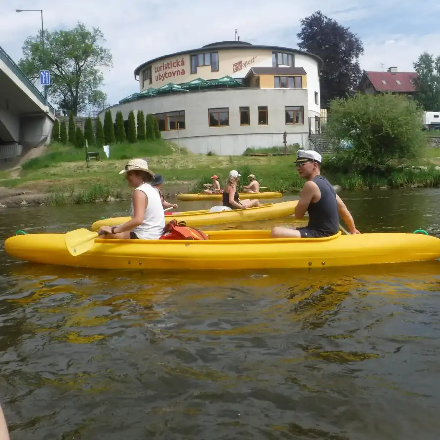 Dvojkaři na Sázavě