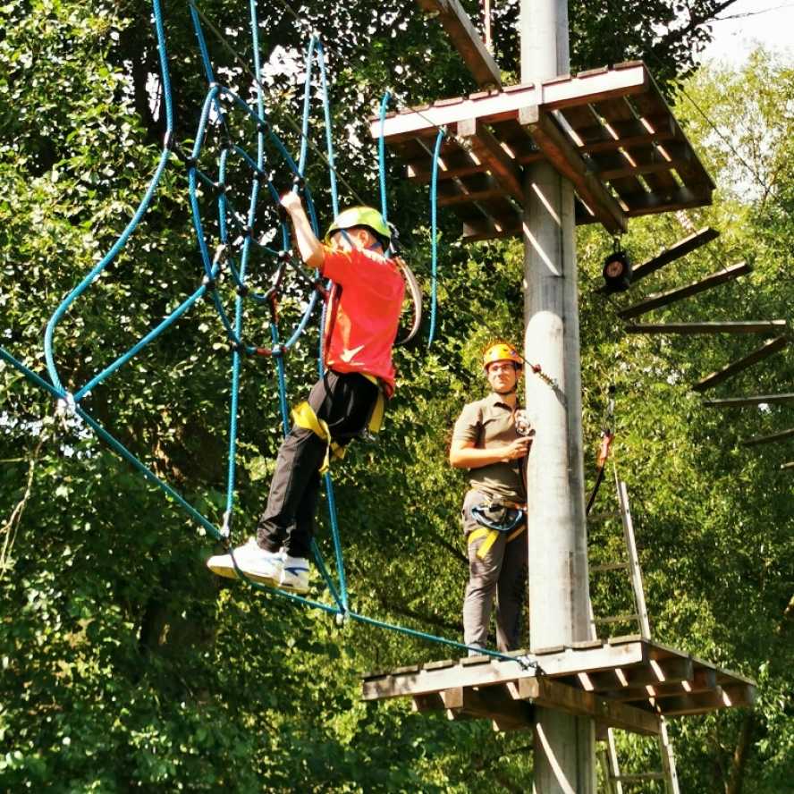 Tábor v půlce