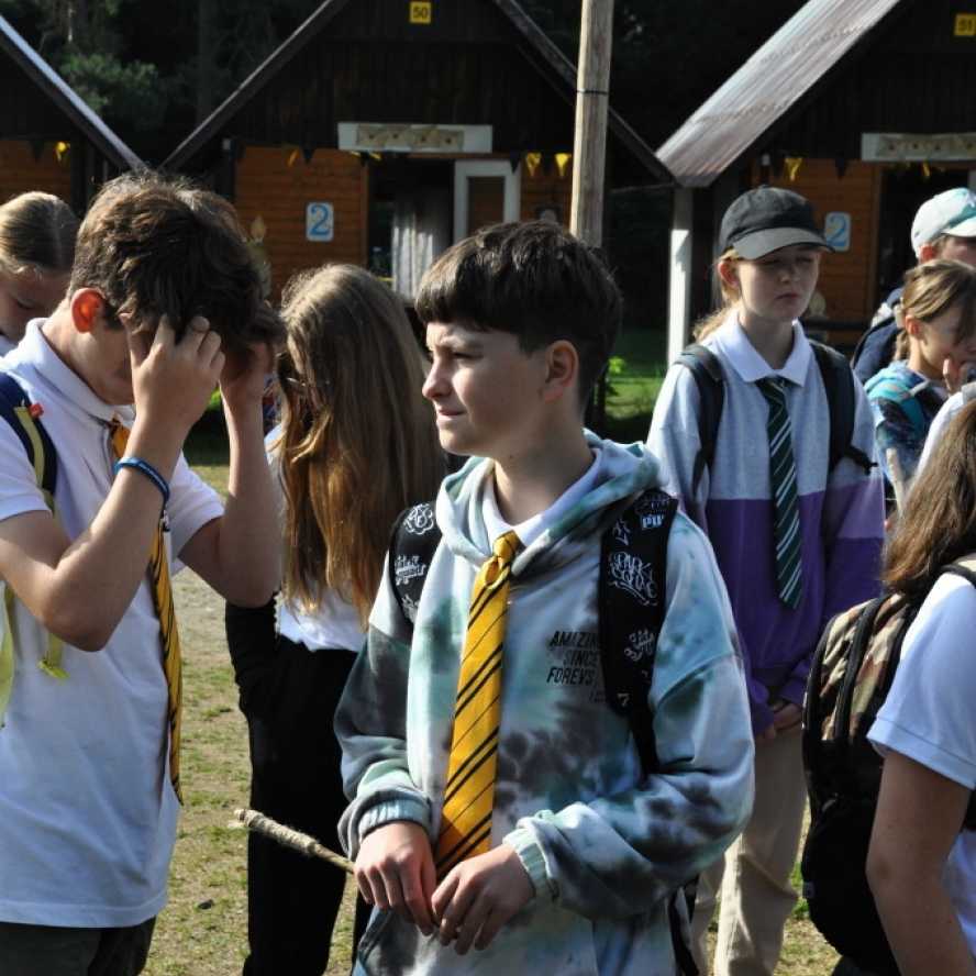Tábor v půlce