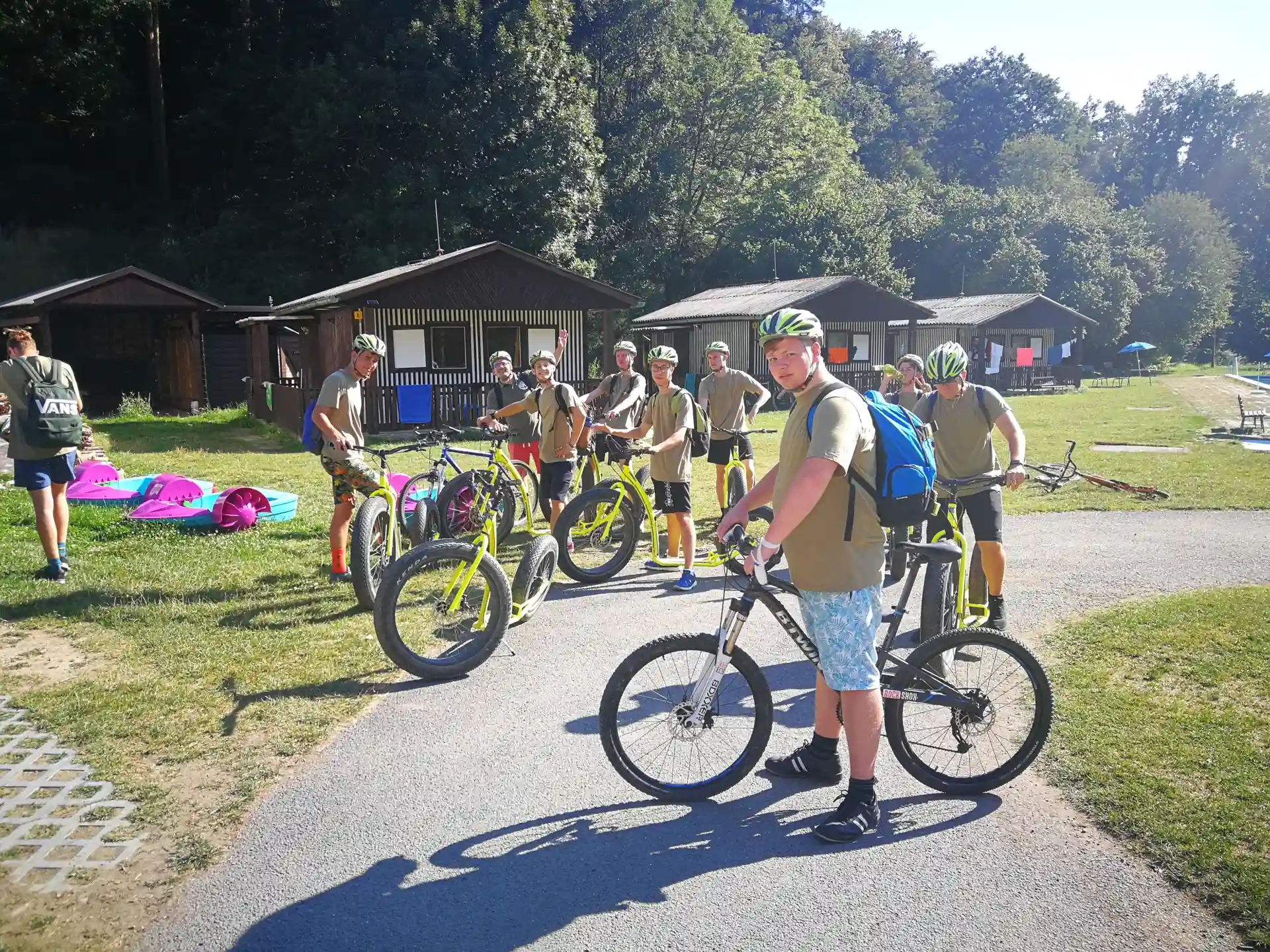 Článek - Junioři vyrazili na triatlon