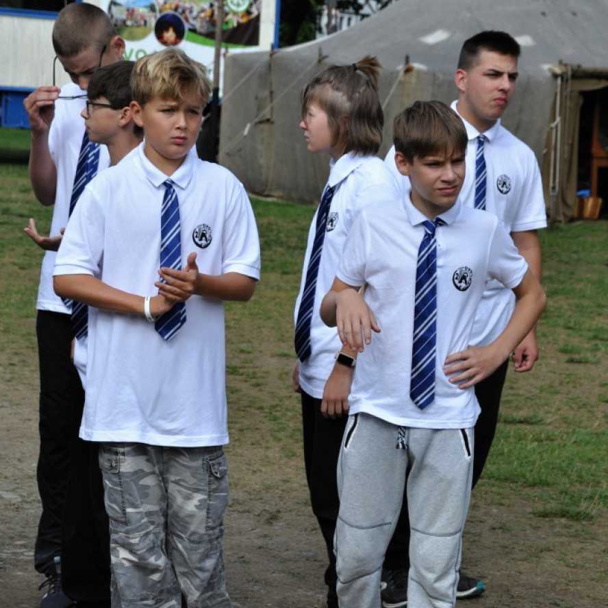 Tábor v půlce