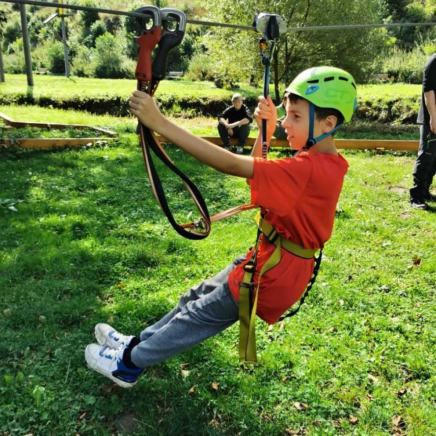 Tábor v půlce