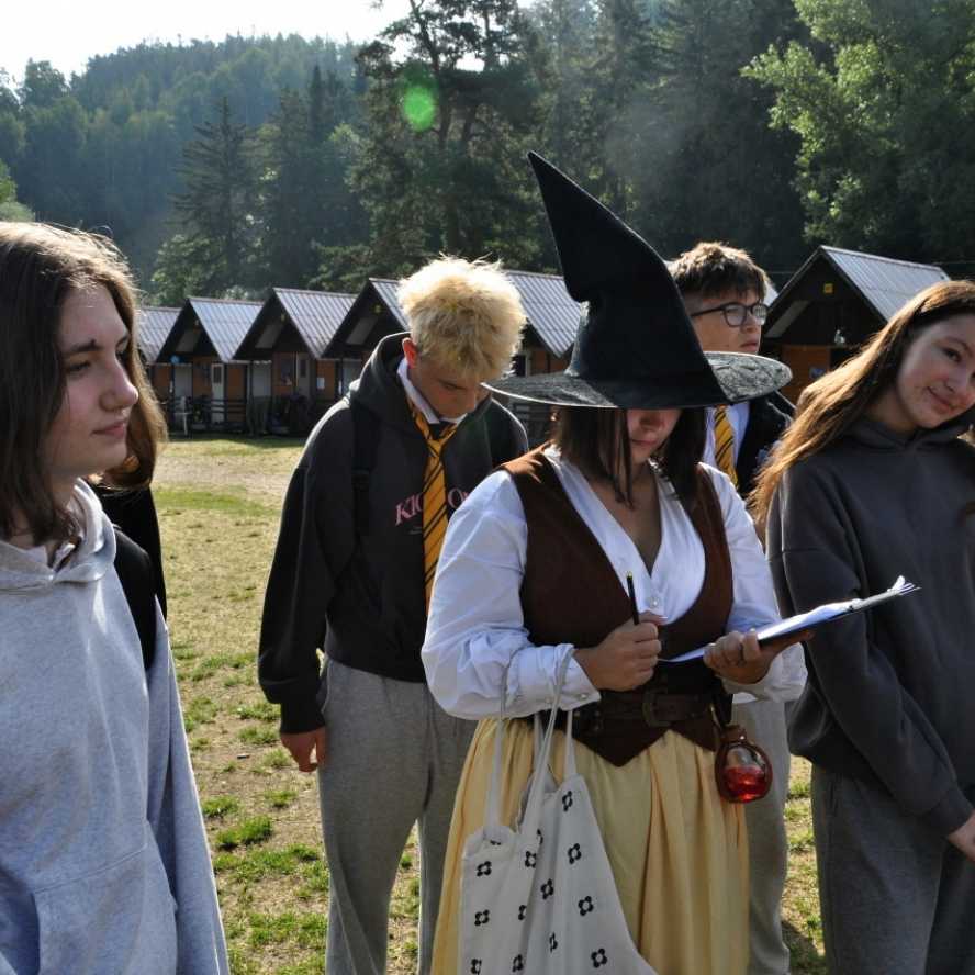 Tábor v půlce