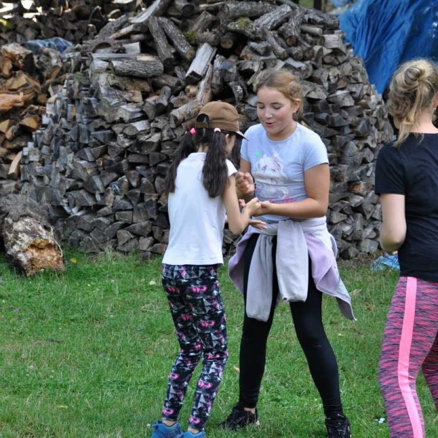 Tábor v půlce