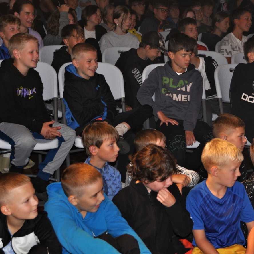 Tábor v půlce